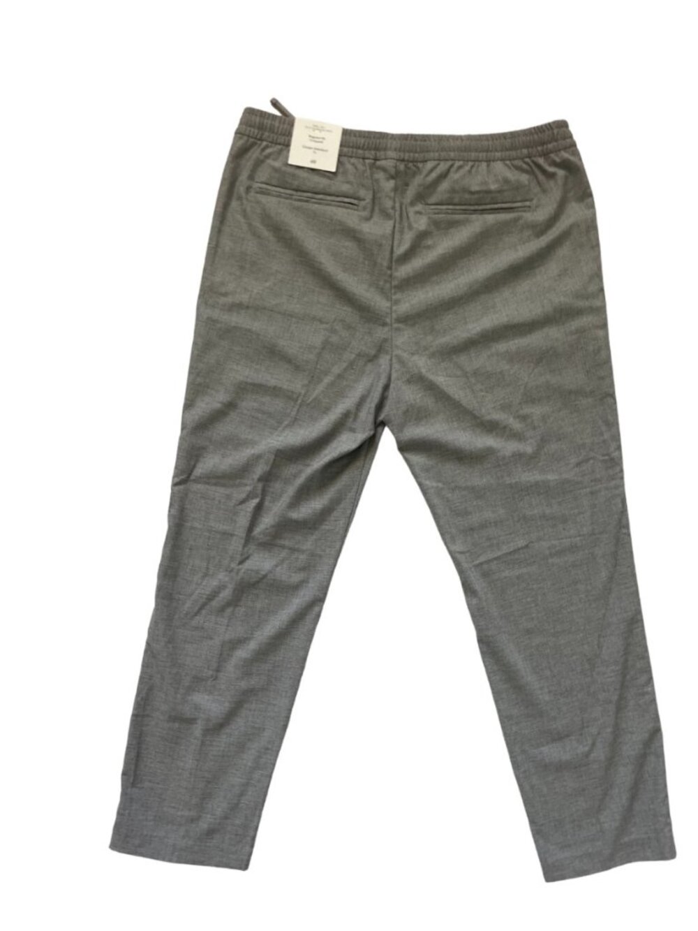 H&M Regular Fit Cropped Joggers gray size L